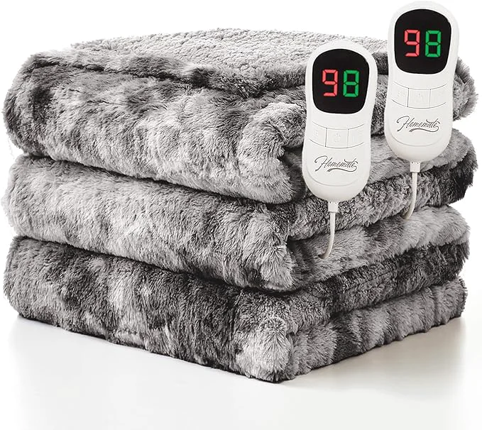 Effective Homemate Electric Heated Blanket Queen Size Fast