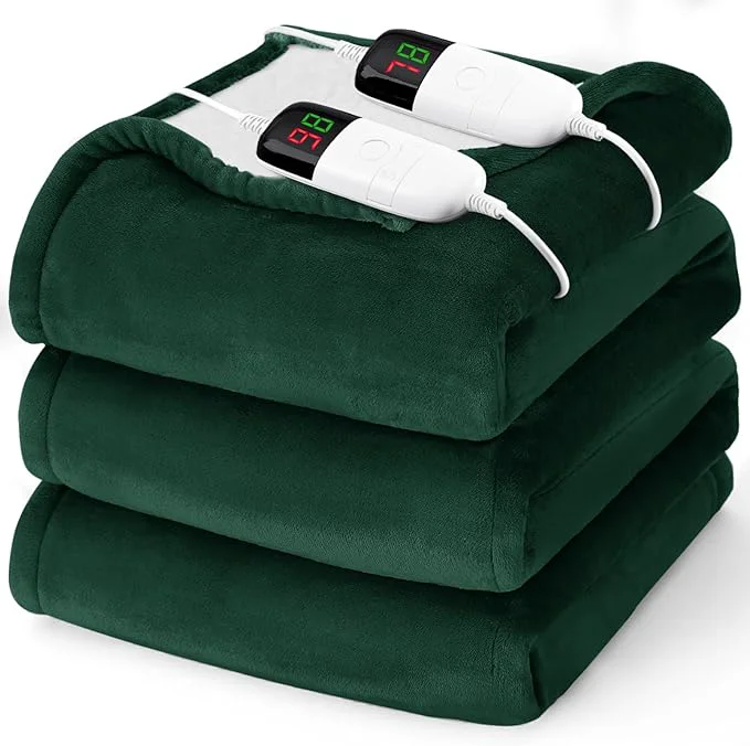 Fast Heated Electric Blanket Queen Size Breathable