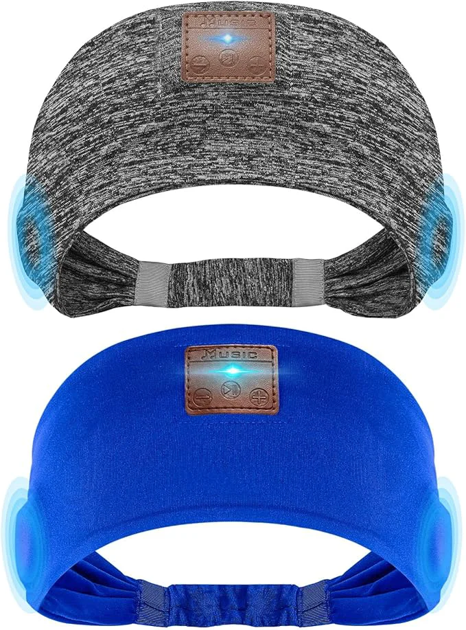 Elite 2-Pack Sleeping Headphones Headband Headphones Refined
