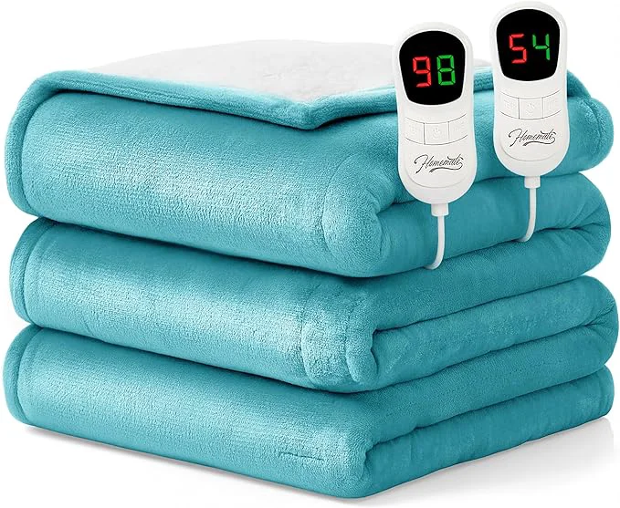 Authentic Homemate Electric Heated Blanket Queen Size Powerful