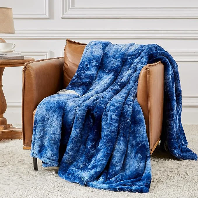 Long-Lasting Homemate Electric Heated Blanket Twin Size Luxury