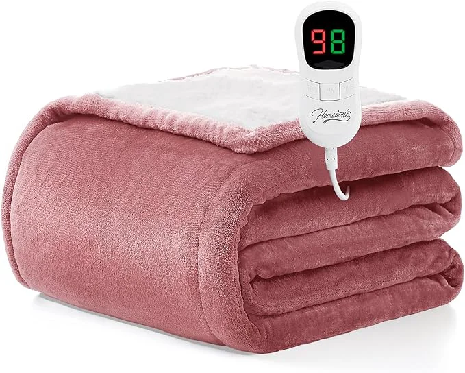 Contemporary Homemate Electric Heated Blanket Full Size Secure
