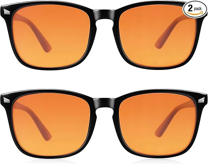 Consistent 2 Packs Professional Sleep Glasses Safe
