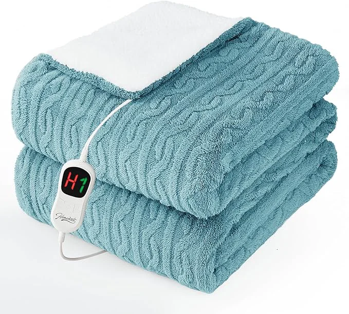 Professional Homemate Electric Heated Blanket Twin Size Soft