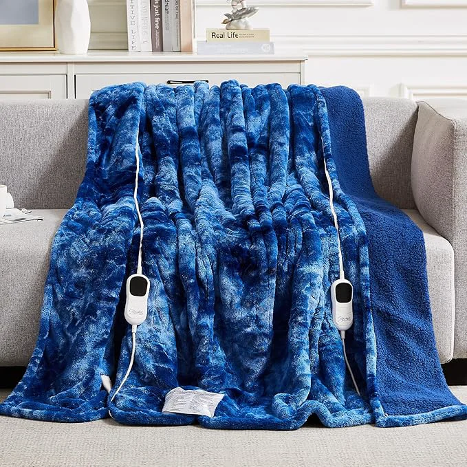 Crafted Homemate Electric Heated Blanket Queen Size Exclusive