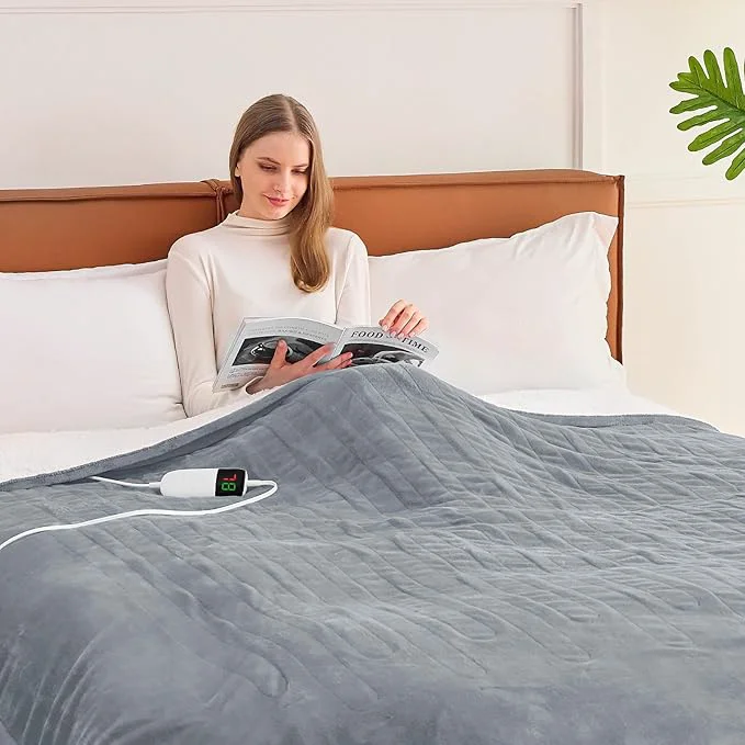Practical BOMOVA Heated Electric Blanket Full Size High-Quality