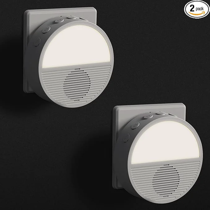 Pure Wall Plug in Cable Connection White Noise Sound Machine Seaside Sunset Noise Prestigious