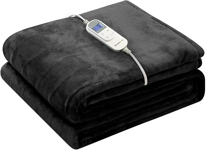 Authentic Wapaneus Foot Pocket Heated Blanket Electric Throw Functional