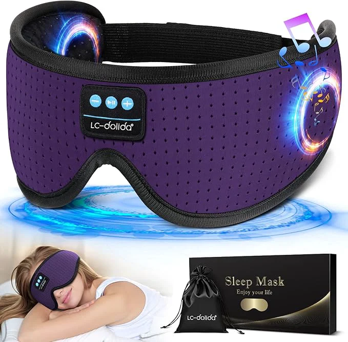 Elegant LC-dolida Sleep Headphones Sleep Mask Prestigious