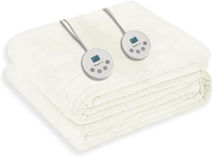 Specialty Wapaneus Heated Blanket Electric Queen Size 84 x90 -Dual Control Artisan