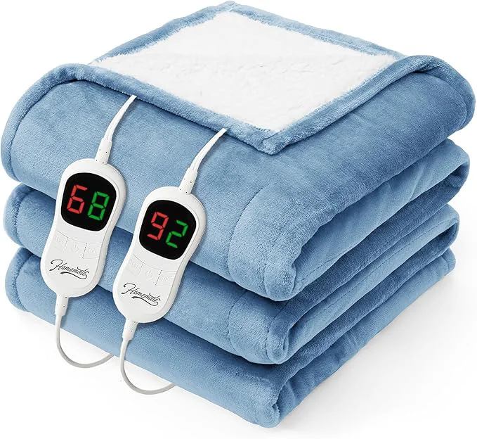 Practical Homemate Heated Electric Blanket King Size Eco-Friendly