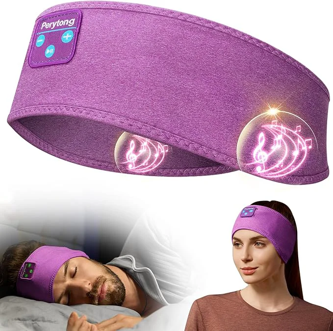 Refined Perytong Sleep Headphones Wireless Air Travel Meditation Original Design