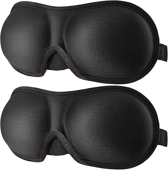 Next-Generation 3D Eye mask for Sleeping Machine Washable Sleep Mask for Women Blinder Optimized