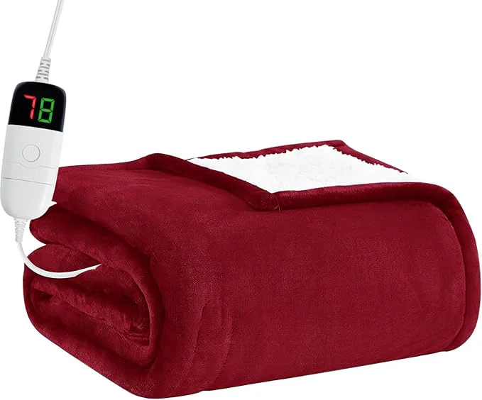 Relaxed BOMOVA Heated Electric Throw Blanket Elite