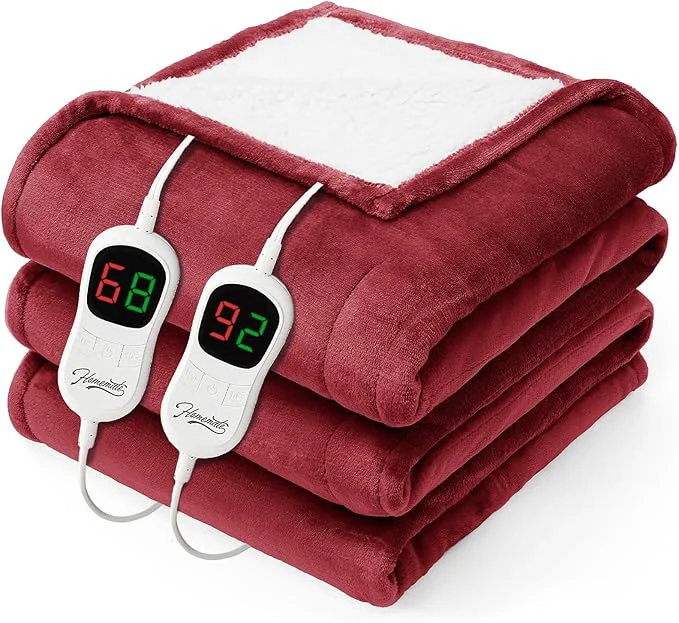 Comfortable Homemate Electric Heated Blanket King Refined