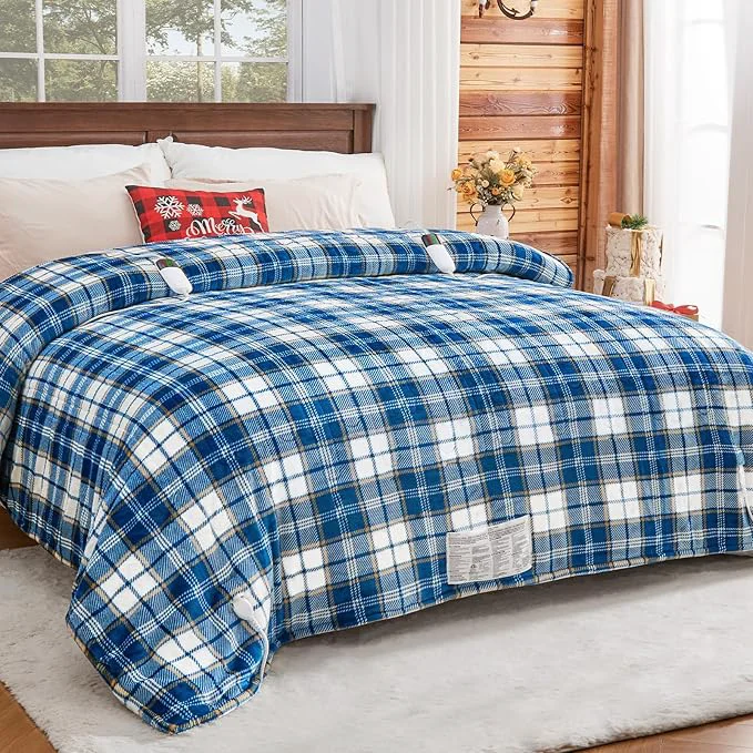 Carefully Designed Heated Electric Blanket Queen Size 84X90 Heating Blanket Queen Healthy