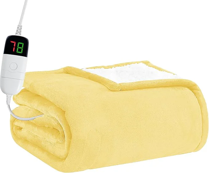 High-End BOMOVA Heated Electric Throw Blanket Next-Generation