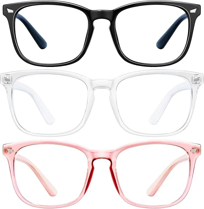 Official hunsquer Blue Light Glasses for Woman Men Computer Blue Light Glasses Premium