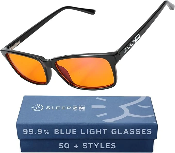 Trendy Sleep ZM Blue Light Blocking Light Sensitivity Glasses High-Performance