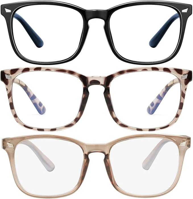 Casual hunsquer Blue Light Glasses for Woman Men Computer Blue Light Glasses Sustainable