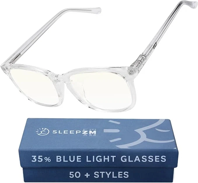 Fine Crafted Sleep ZM Blue Light Blocking Light Sensitivity Glasses Stylish