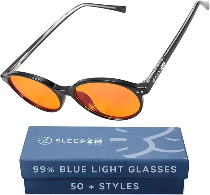 First-Class Sleep ZM Blue Light Blocking Light Sensitivity Glasses World-Class