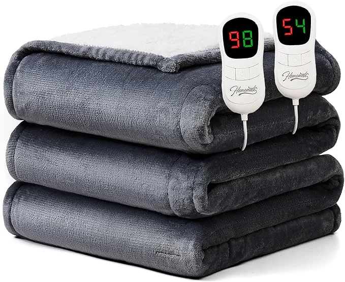 Reusable Homemate Electric Heated Blanket Queen Size Healthy