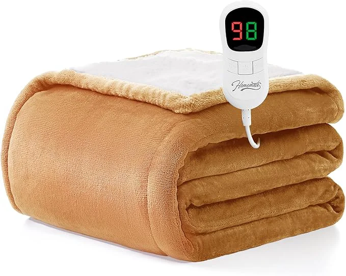 Easy-to-Use Homemate Heated Blanket Electric Throw Efficient