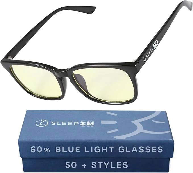 Healthy Sleep ZM Blue Light Blocking Light Sensitivity Glasses Minimalist