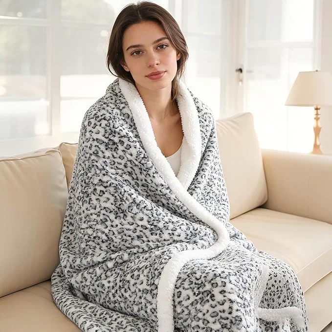 Certified Electric Heated Blanket Full Size 72 x84 Ultra-Soft Plush Fine