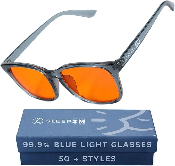 Lightweight Sleep ZM Blue Light Blocking Light Sensitivity Glasses Premium Material