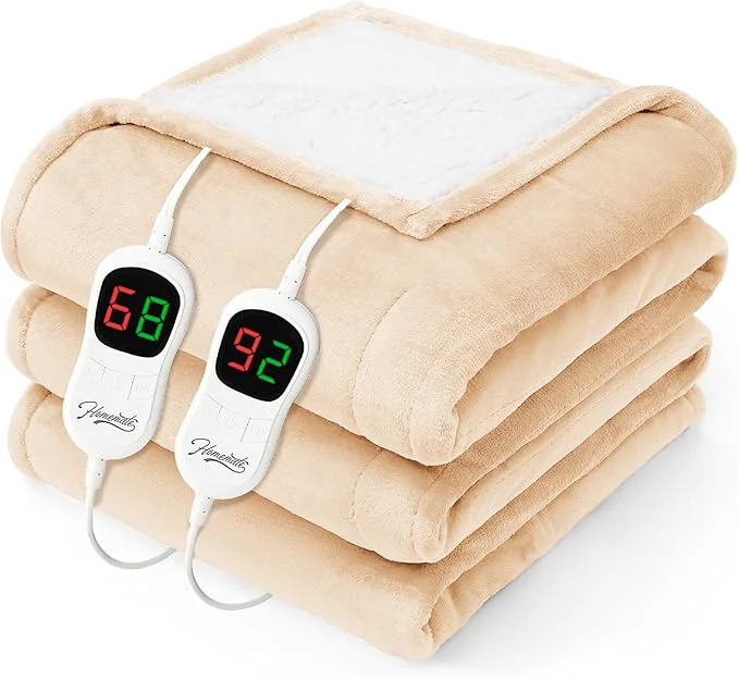 Safe Homemate Heated Electric Blanket King Size High-Performance