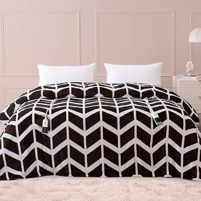 Modern VENTIMI Electric Blanket Queen Size Fast Heating Blanket Practical