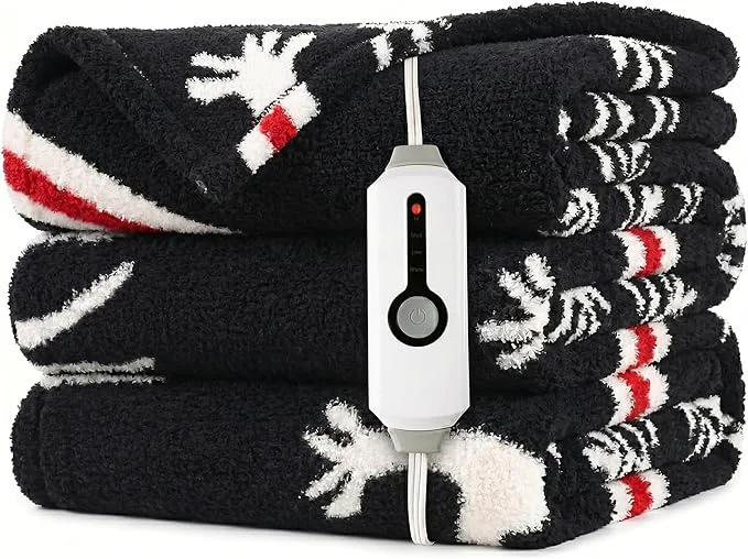 Elite LaffyLo Electric Heated Blanket Twin Size 62 x 84 Fast Heating Blanket Carefully Designed