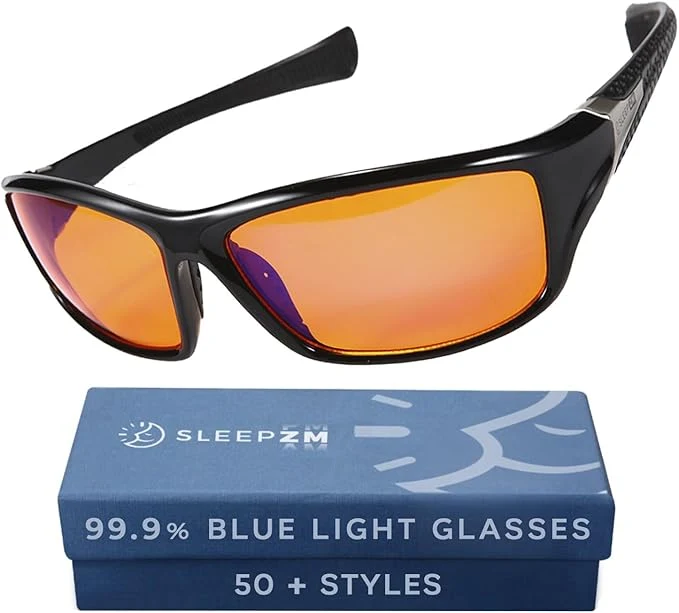 Innovative Sleep ZM Blue Light Blocking Light Sensitivity Glasses Verified
