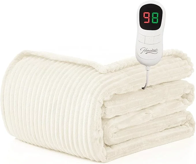 Breathable Homemate Electric Heated Blanket Twin Size Premium