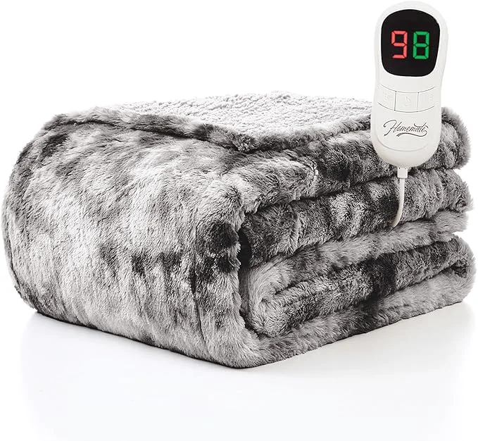 Breathable Homemate Electric Heated Blanket Full Size Easy-to-Use