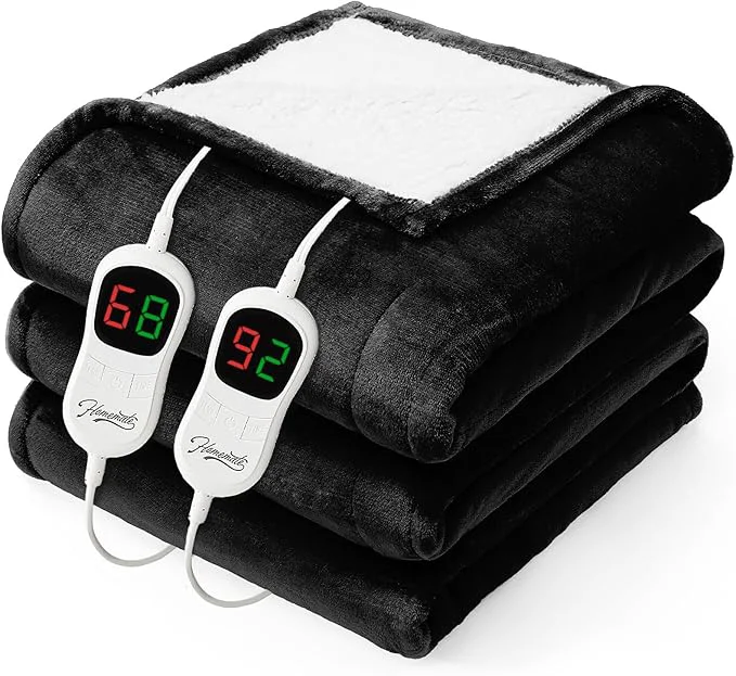 Lightweight Homemate Heated Electric Blanket Queen Size Excellent