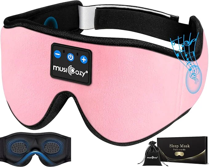 Consistent MUSICOZY 3D Bluetooth Sleep Mask High-Performance