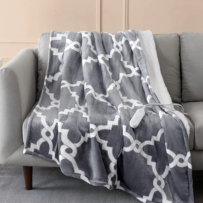 Safe VENTIMI Electric Heated Blanket Throw Heating Blanket Contemporary