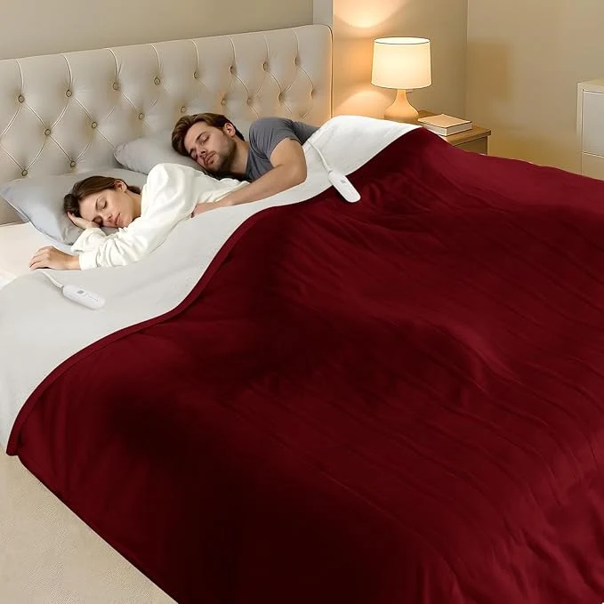 World-Class Queen Size Electric Blanket for Bed Long-Lasting