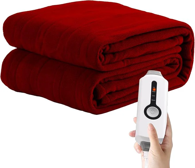 Fashionable Heated Blanket Electric Blanket Full Size 72”x84” Certified
