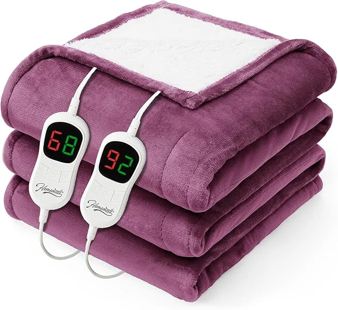 Certified Homemate Electric Heated Blanket King User-Friendly