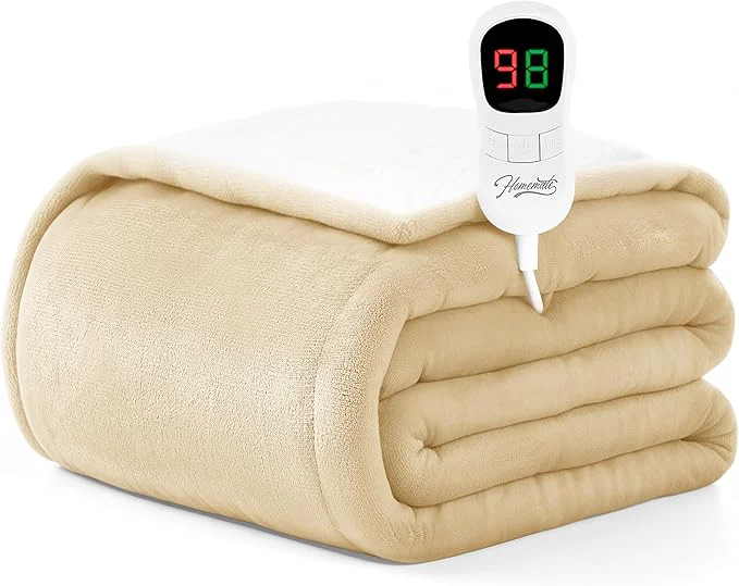 Environmentally Friendly Homemate Electric Heated Blanket Full Size Safe