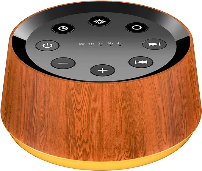 Superior Brown Noise Sound Machine with 30 Soothing Sounds 12 Colors Night Light White Natural