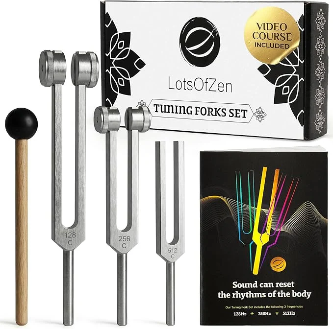 Easy-to-Use Tuning Forks for Healing Set — Essential Yoga and Meditation Accessories Elite