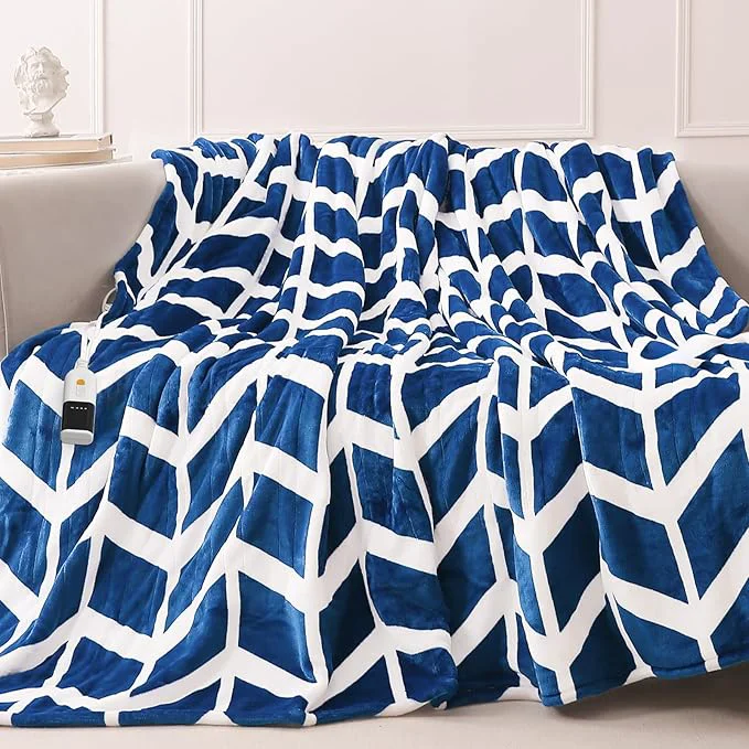 Efficient VENTIMI Electric Blanket Heated Throw Fast Heating Blankets Organic