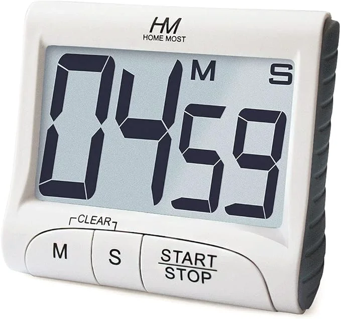 Luxury 3 Large Display Kitchen Timer Practical