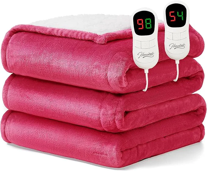 Long-Lasting Homemate Electric Heated Blanket Queen Size Casual