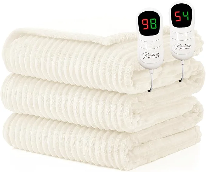 Durable Homemate Electric Heated Blanket King Size Artisan